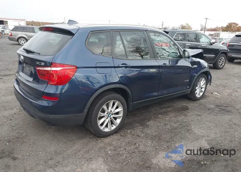 2015 BMW X3 xDrive28I из США, поврежденный, VIN 5UXWX9C52F0D54615